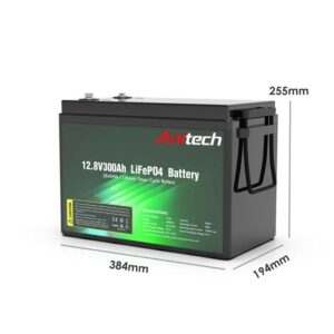 12.8V 300Ah LiFePO4 Battery Bluetooth AT06