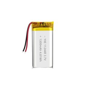3.7 V Li-ion Battery 112448-1300mah