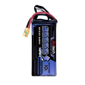 10C 30000mAh 6S 21.6V Semi Solid lipo battery 320wh/kg