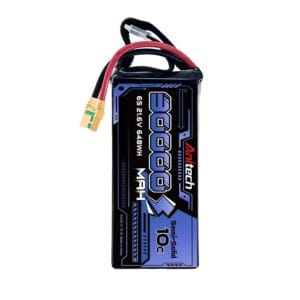 10C 30000mAh 6S 21.6V Semi Solid lipo battery 320wh/kg