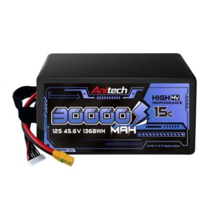 UAV Drone Battery 15C 30000mAH 12S 45.6V
