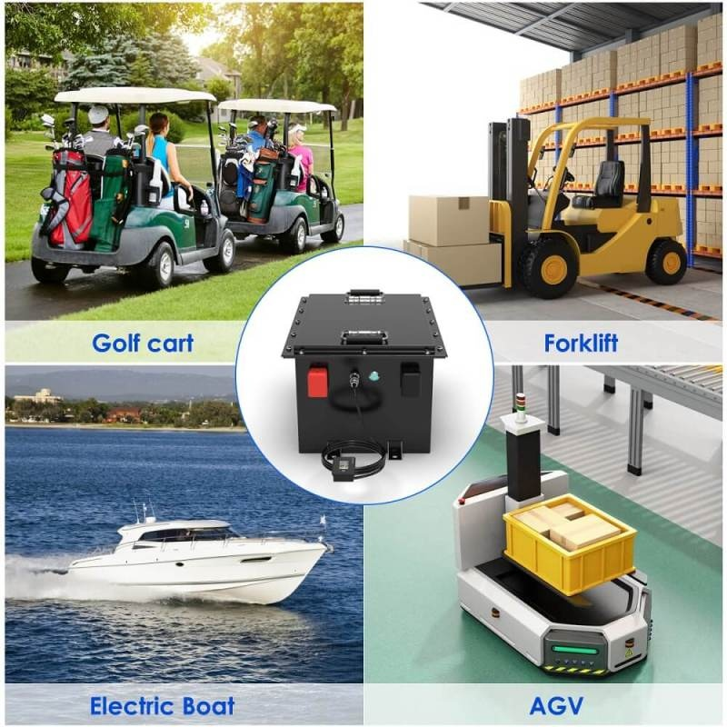 51.2V/48V 150AH LIFEPO4 GOLF CART BATTERY AT-G51150P