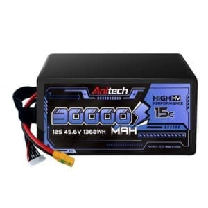 UAV Drone Battery 15C 30000mAH 12S 45.6V