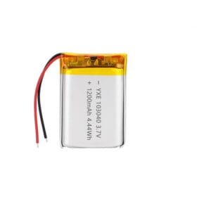 3.7 V Li-ion Battery 103040-1200mah